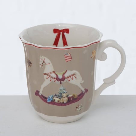 Kubek DELIGHT z falbankowym brzegiem, 350 ml