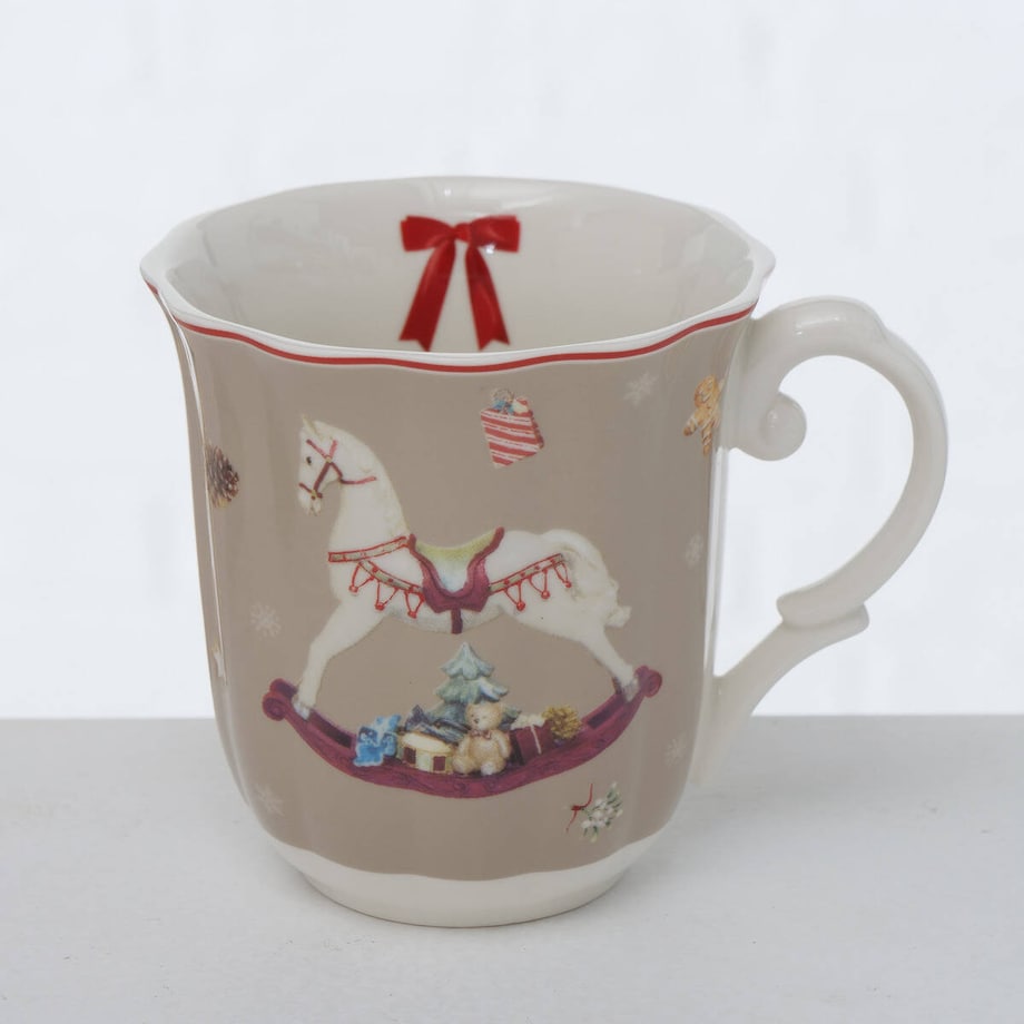 Kubek DELIGHT z falbankowym brzegiem, 350 ml