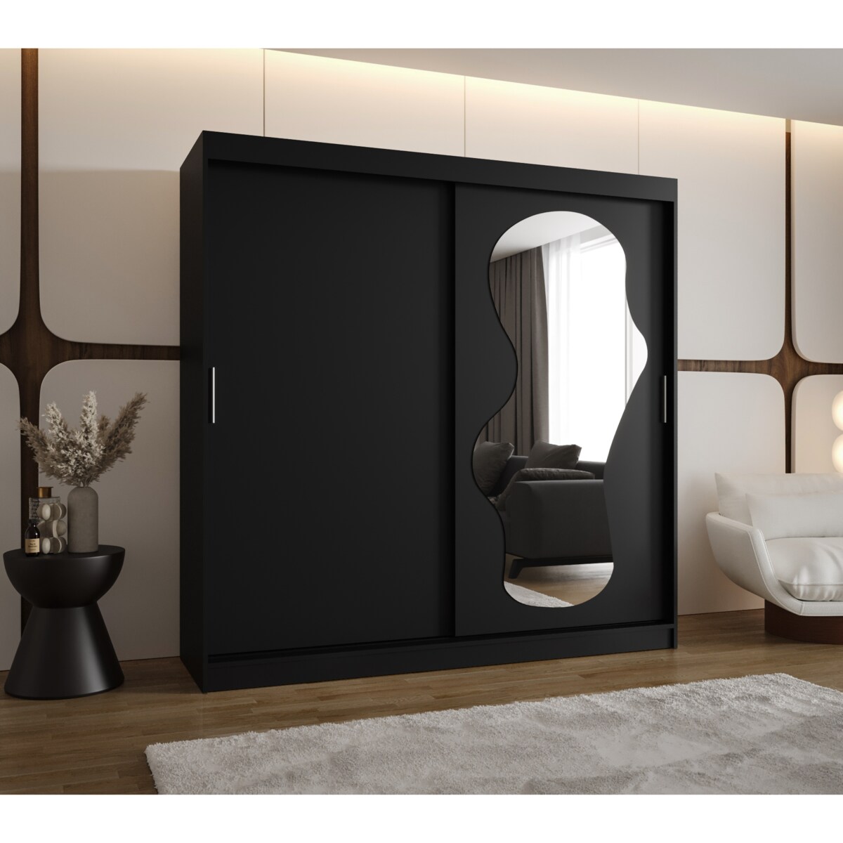 Szafa przesuwna ULTRA 200 czarny