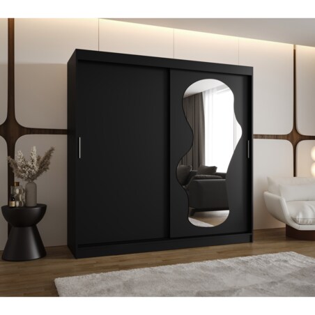 Szafa przesuwna ULTRA 200 czarny