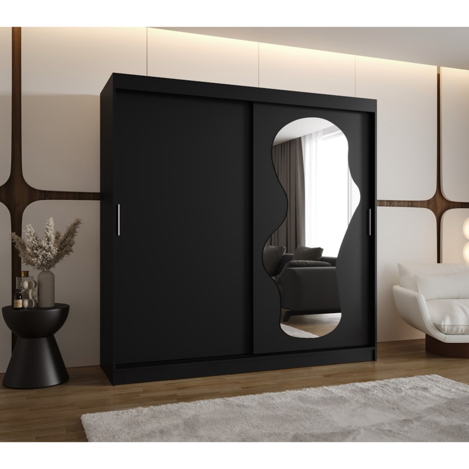 Szafa przesuwna ULTRA 200 czarny