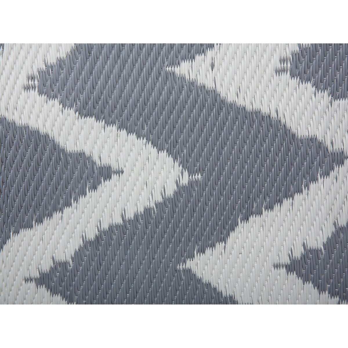 Dywan zewnętrzny 90 x 180 cm szary SIRSA