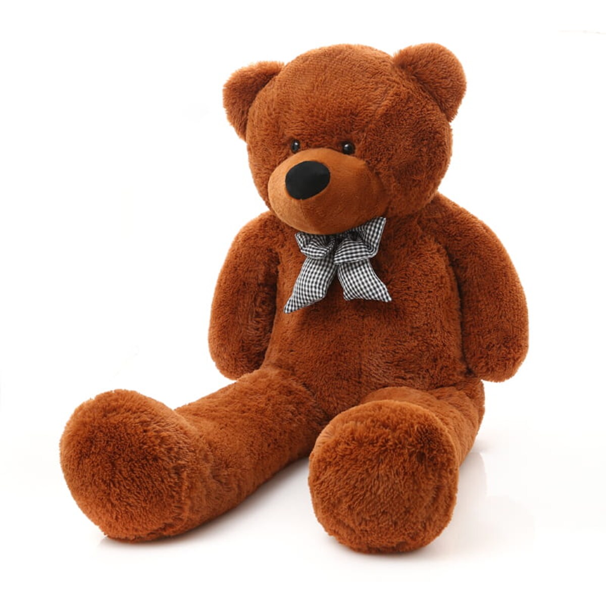 Miś Pluszowy Gigant 180cm, TEDDY, Ciemnobrązowy