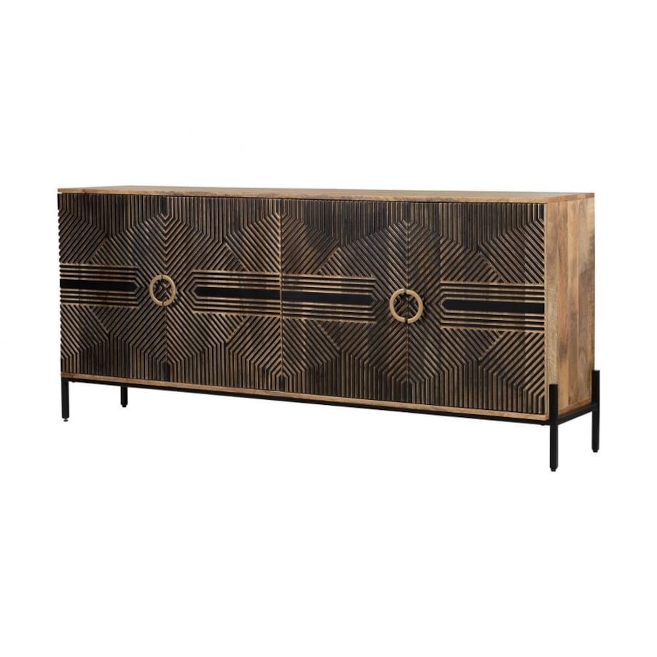 Komoda z drewna mango Sun 180 cm