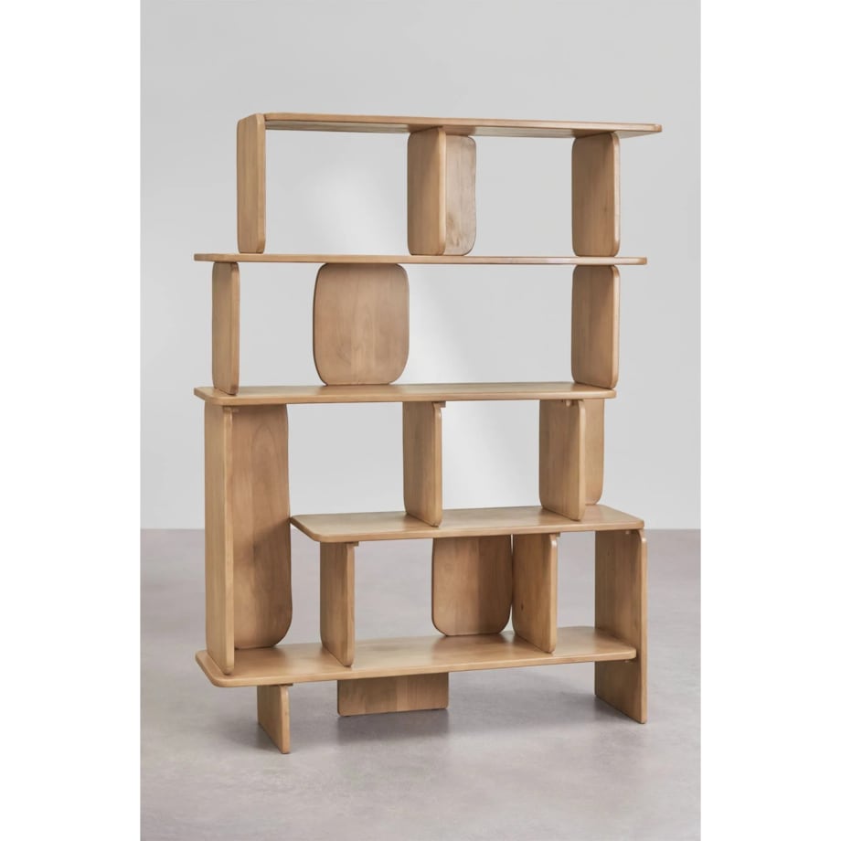 Regał z drewna mango Agathe naturalny 190x140 cm