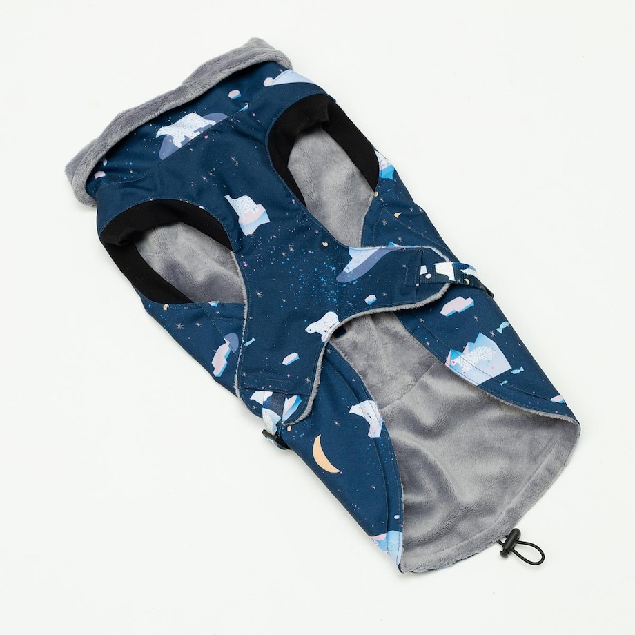 Kurtka dla psa "Miś Polargol" - Rozmiar: XXS