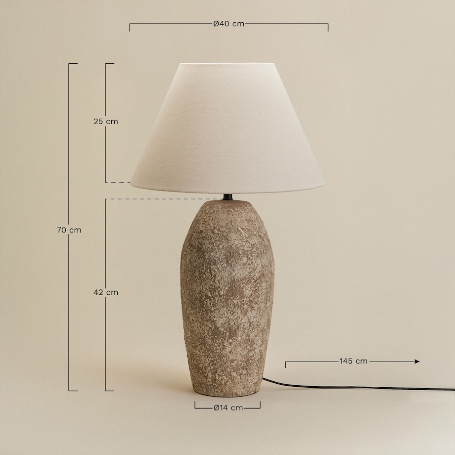 Lampa stołowa Rialtos 70 cm