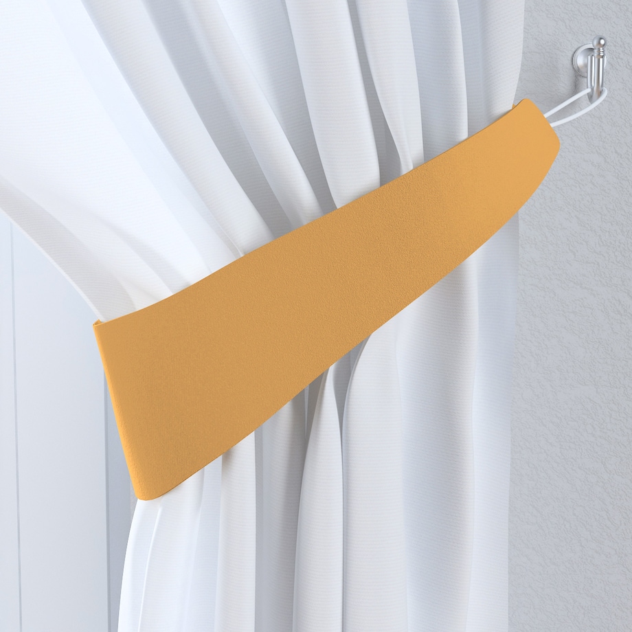 Podwiązka Victoria, miodowy żółty, 12 x 70 cm, Blackout Semi (Dimout)