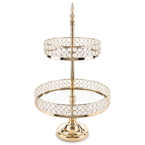 Patera 2 poziomowa na owoce 60x35x35 cm FRUITS-2