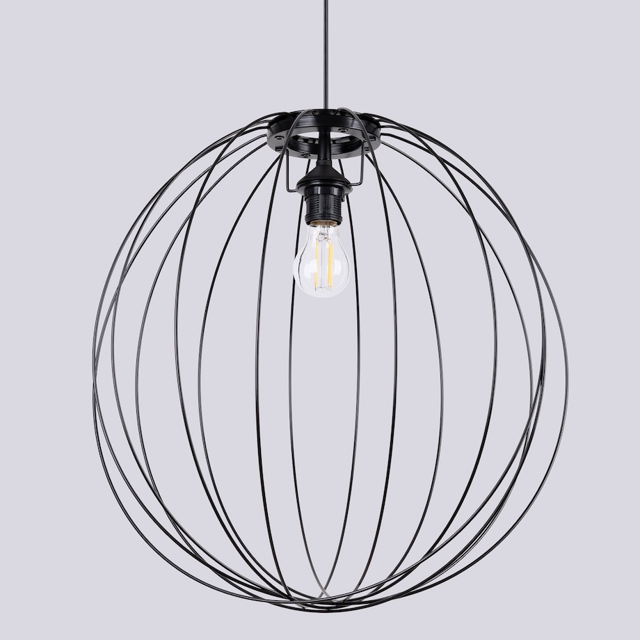 Lampa wisząca ZIRO czarna