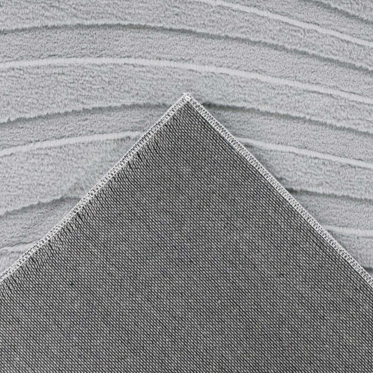 Dywan nowoczesny 3D, miękki Waving 5030 Szary 200x290