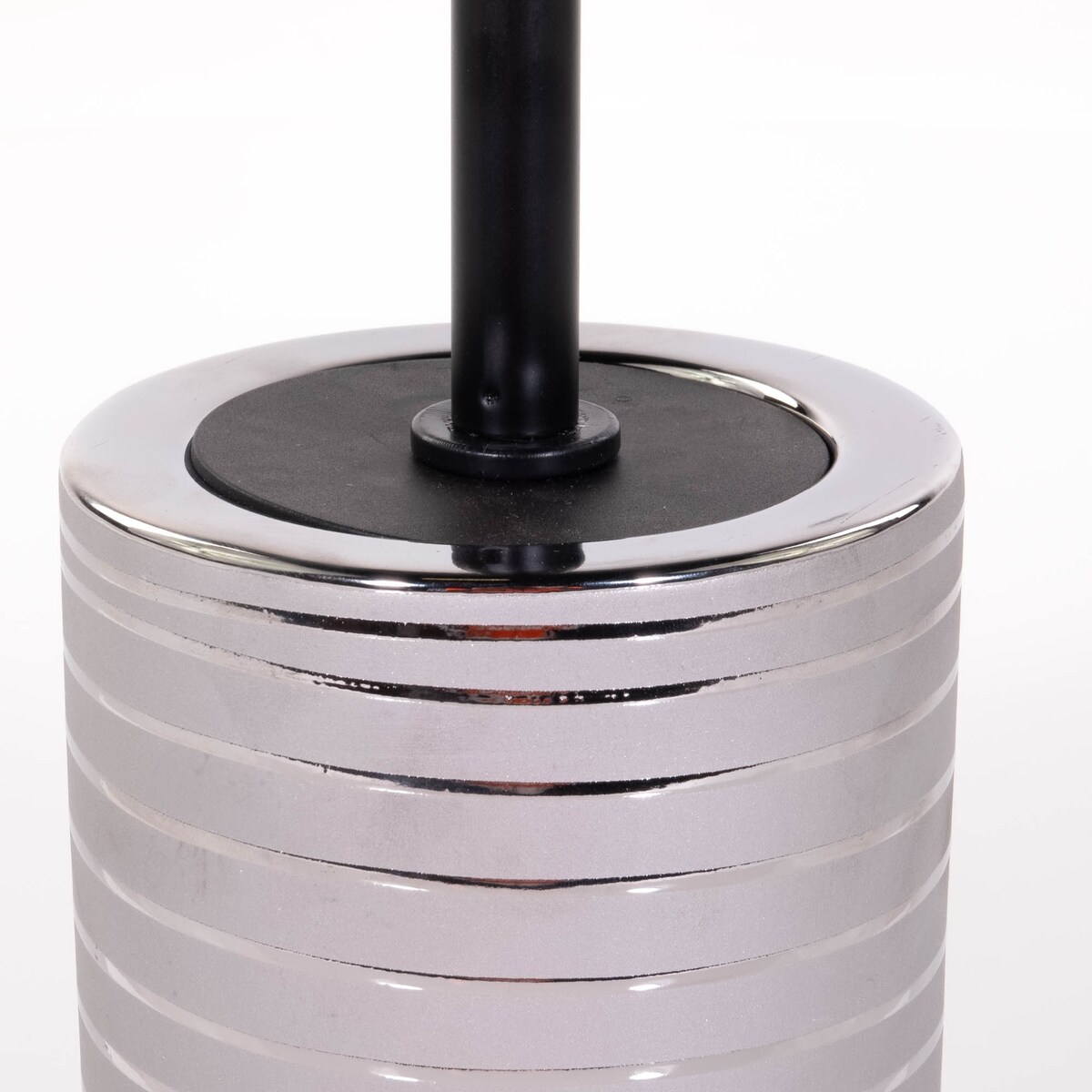 Szczotka do wc ceramiczna srebrna Easyo 280 ml