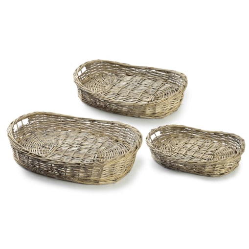 GUSTAV Komplet 3 tac 53x39xh10cm/48x33xh9cm/43x28,5xh8cm