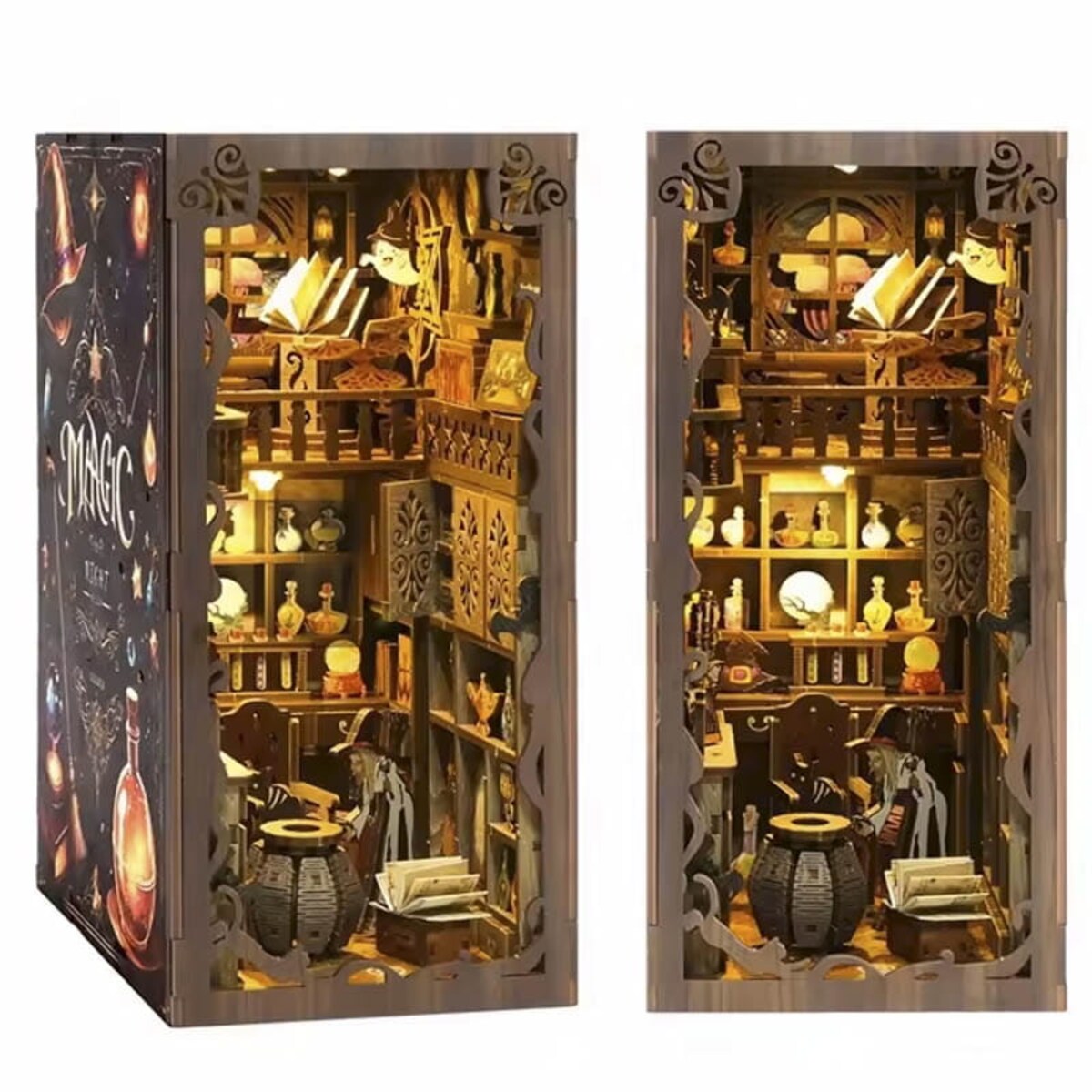 Miniaturowy domek Book Nook - Niezwykłe eliksiry