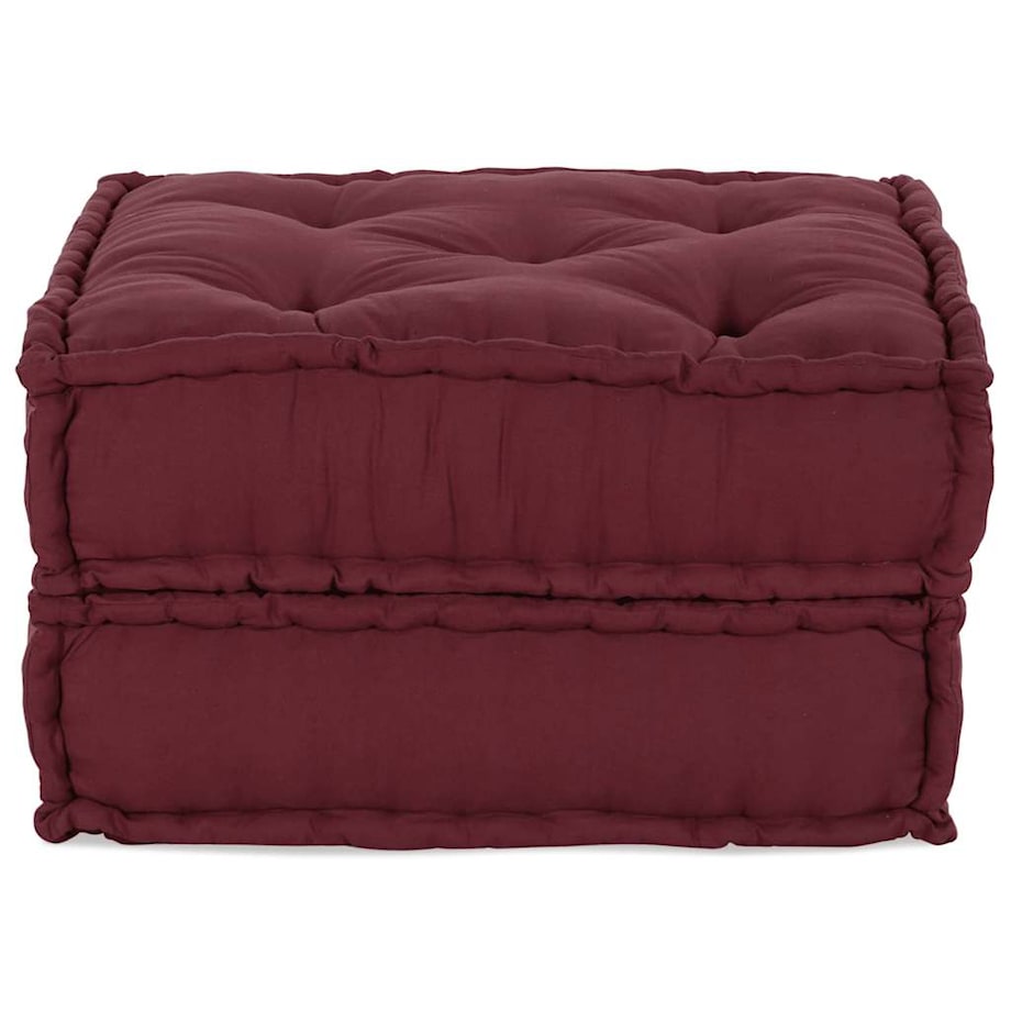 vidaXL Modułowa sofa, bordowy, 70x70x36, materiał