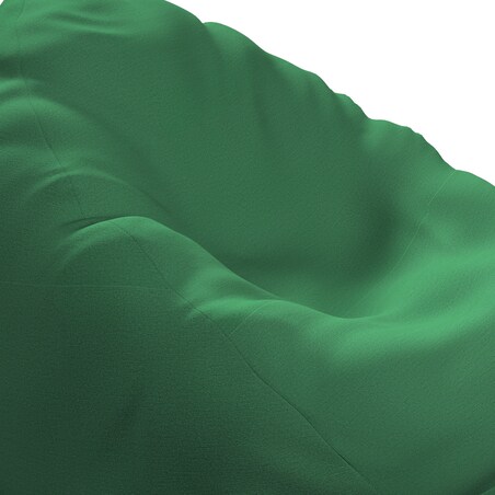 Worek do siedzenia Bowli, butelkowa zieleń, Ø80 x 115 cm, Happiness