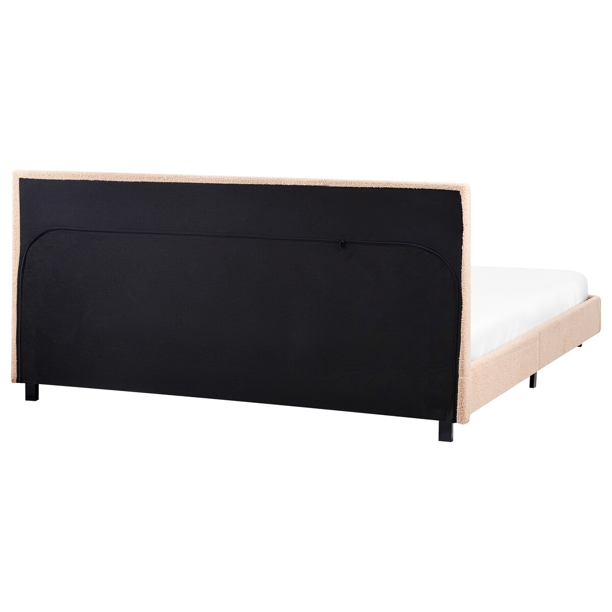Łóżko wodne Boucle ALBI 180 x 200 cm Beżowy