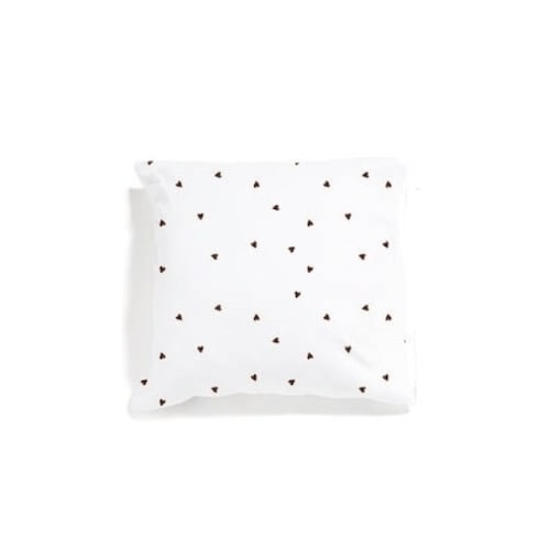 Poszewka Czekoladowe serduszka 50 x 70 cm