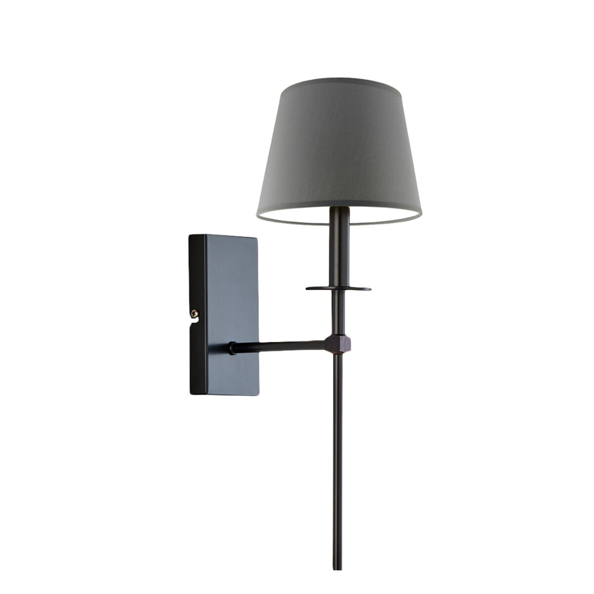 Kinkiet lampa ścienna lampa na ścianę z abażurem walec LOON
