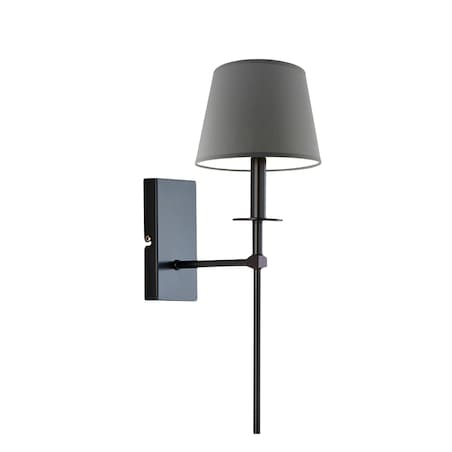 Kinkiet lampa ścienna lampa na ścianę z abażurem walec LOON