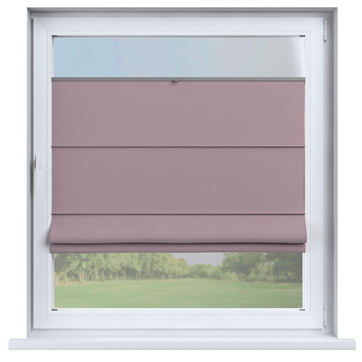 Roleta plisowana rzymska Sycylia 110x150 zgaszony róż