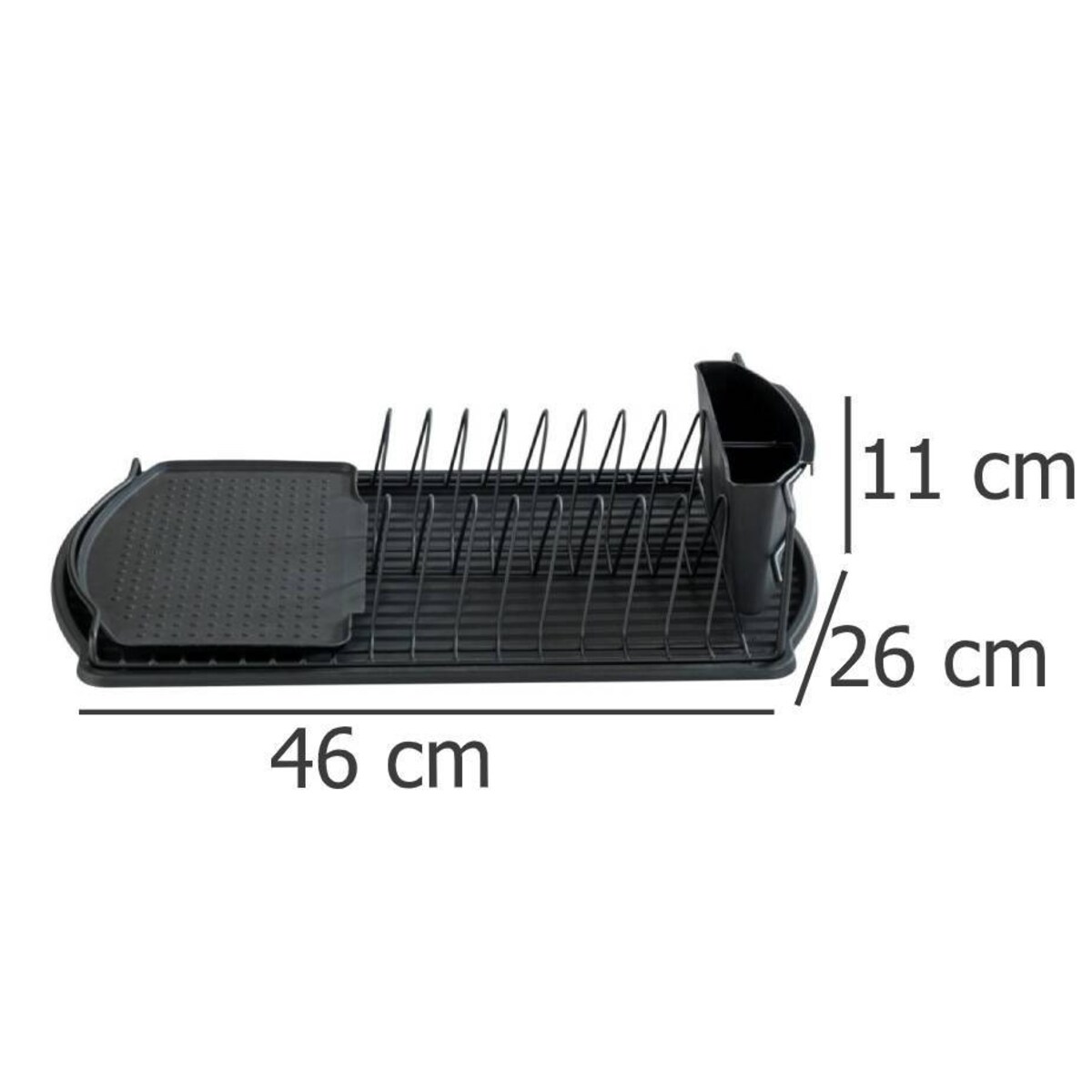 Suszarka do naczyń BASIC, 47 x 26 cm, WENKO, metal