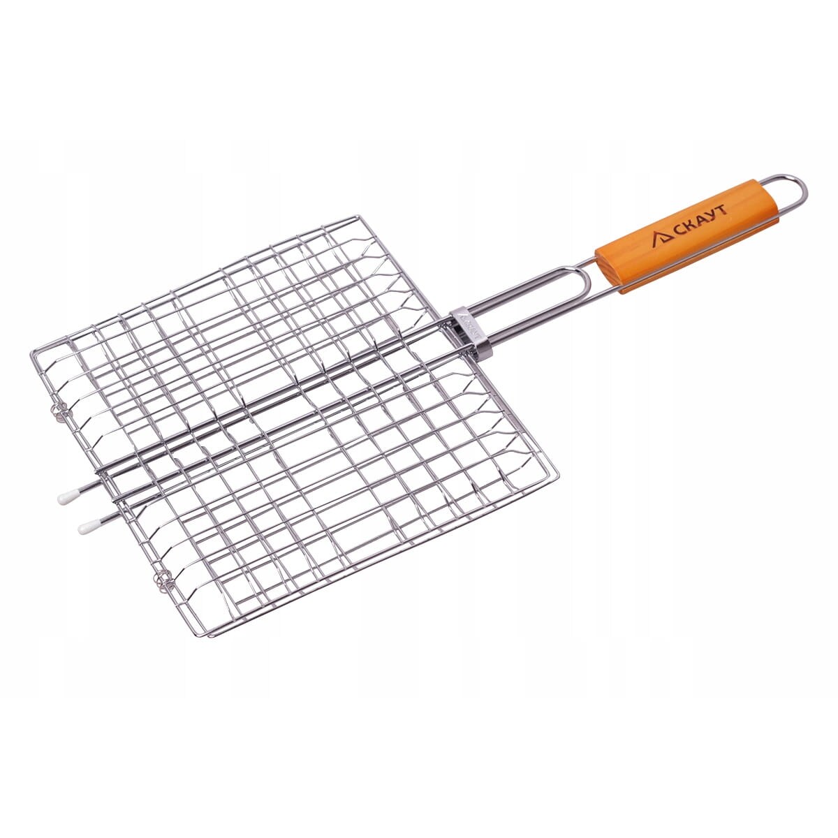 Ruszt do grillowania mięsa ryb warzyw 27cm SKAUT