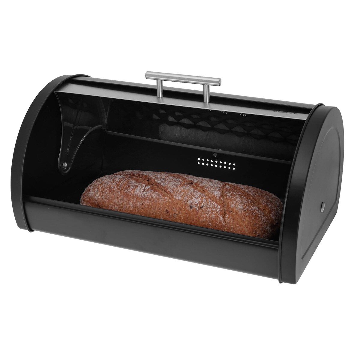 Chlebak stalowy z pokrywą Diamond pojemnik na pieczywo chleb KLAUSBERG