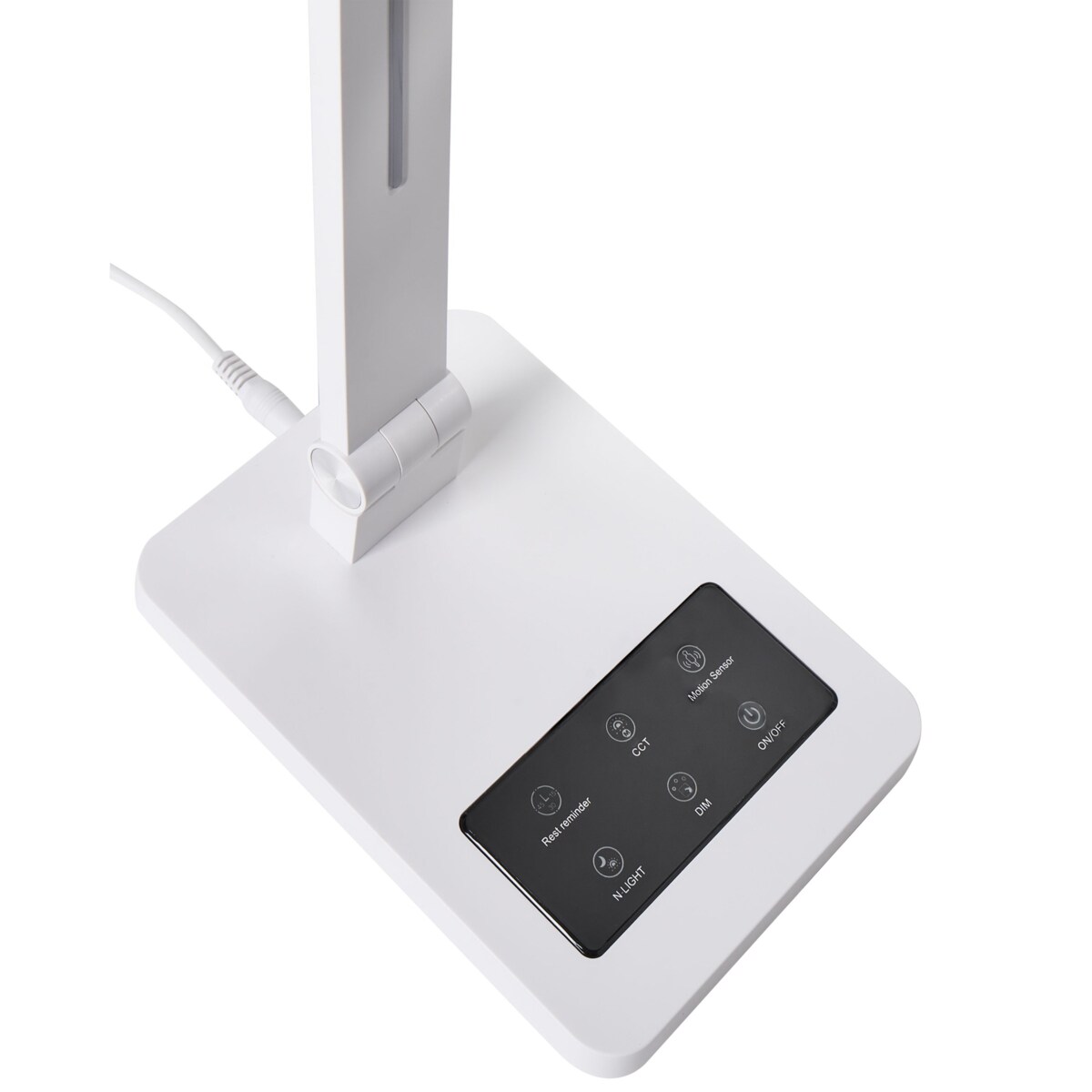 Lampa biurkowa LED LEPUS Z czujnikiem ruchu Biały