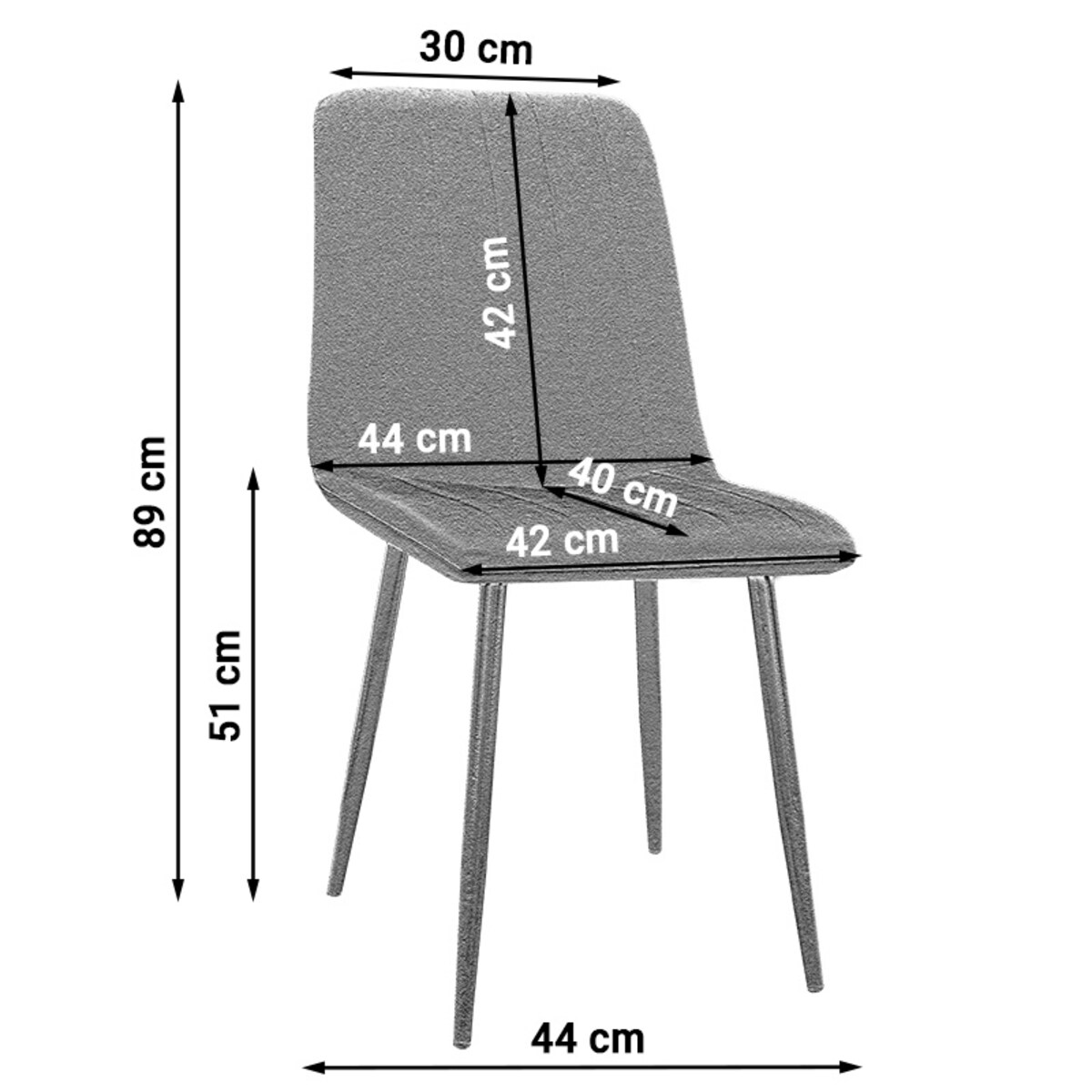 Krzesło tapicerowane welur loft do salonu jadalni nowoczesne