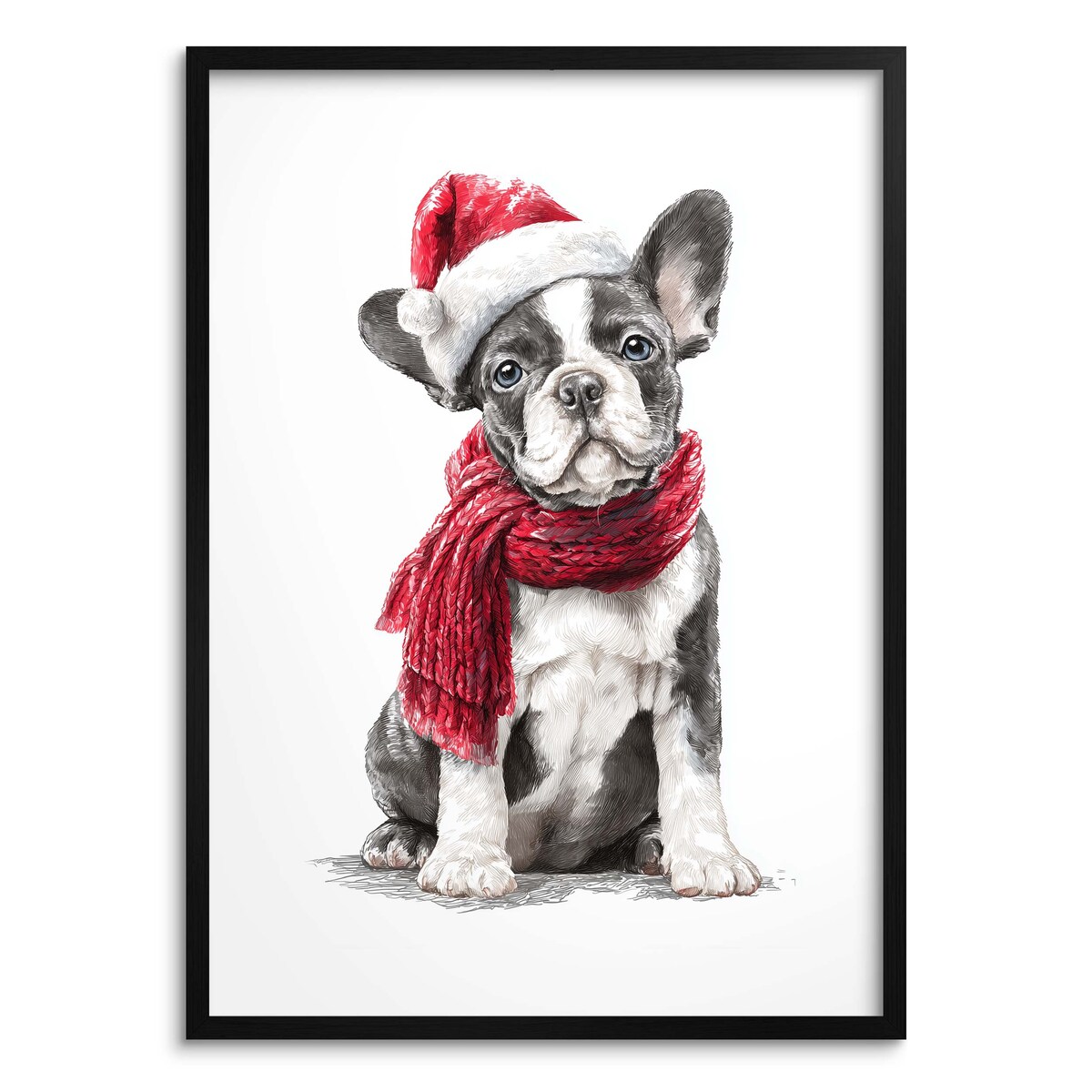 Świąteczne Plakaty na ścianę Obrazy ścienne na Święta do salonu 50x70