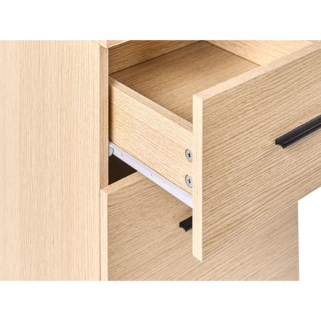 Komoda 5 szuflad KITIMAT Jasnobrązowy