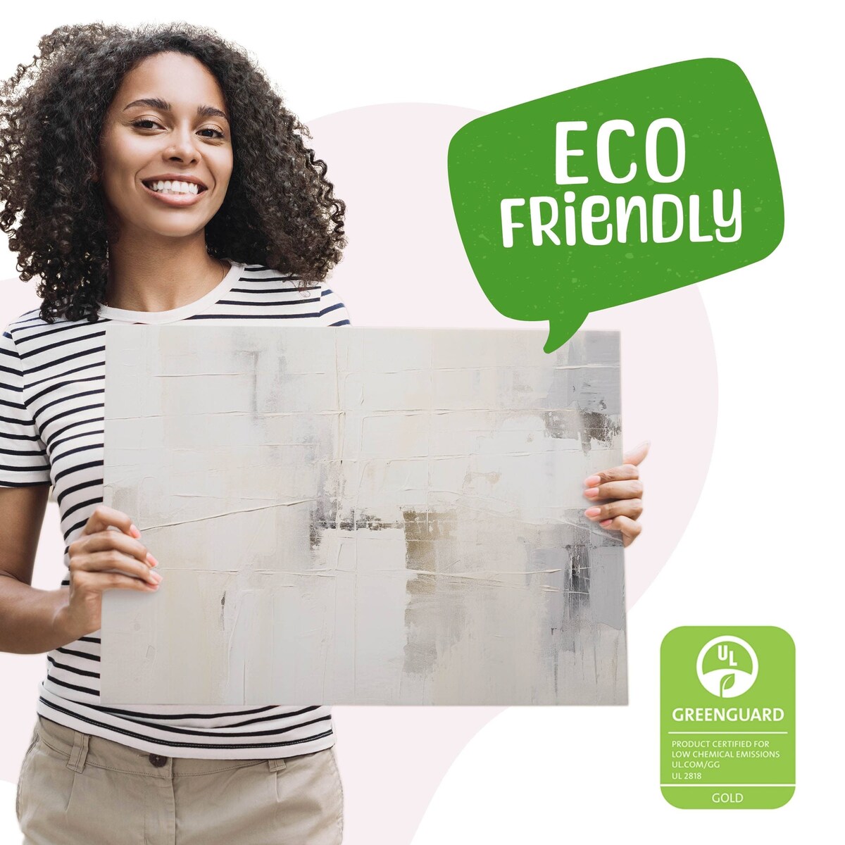 Obraz Na Płótnie Do Sypialni Salonu Nowoczesna Wzór Imitacja Farby 120x80cm