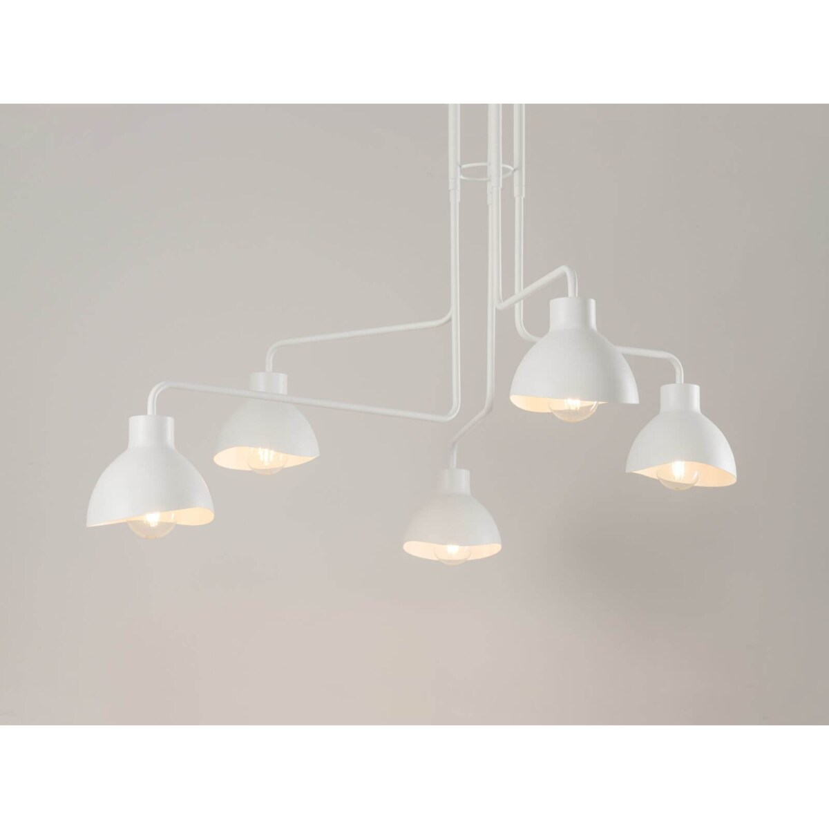 Sypialniana lampa sufitowa Holi 32452 Sigma pająk metalowy biały