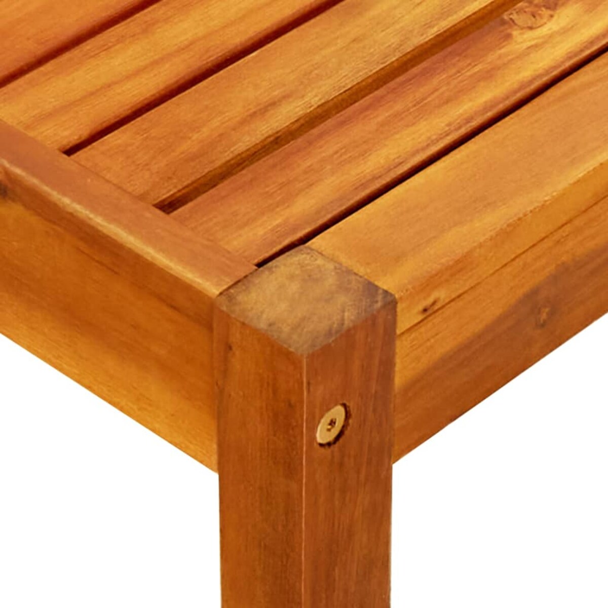 vidaXL Stolik ogrodowy, 85x57x29 cm, lite drewno akacjowe