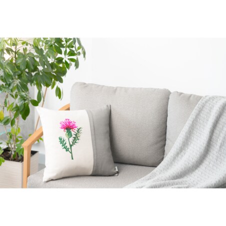 Poduszka dekoracyjna Ostropest Stone 45 x 45 cm