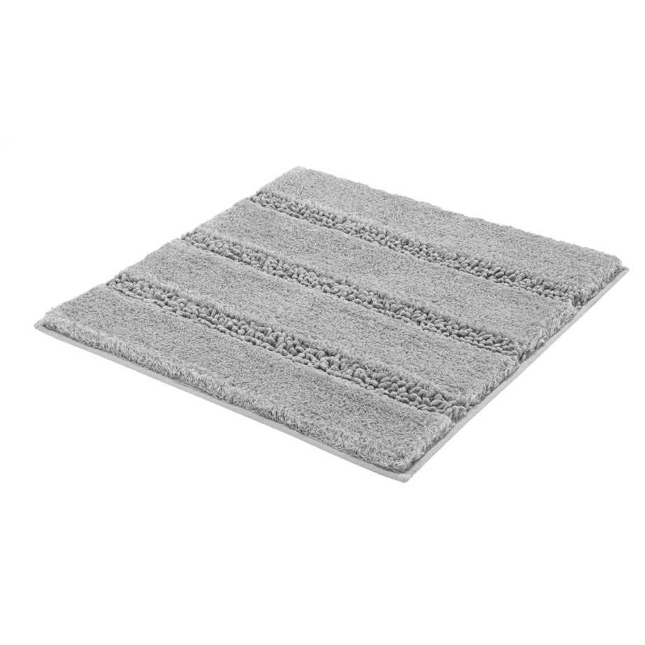 Kleine Wolke Monrovia Dywanik łazienkowy szary 60x 60 cm