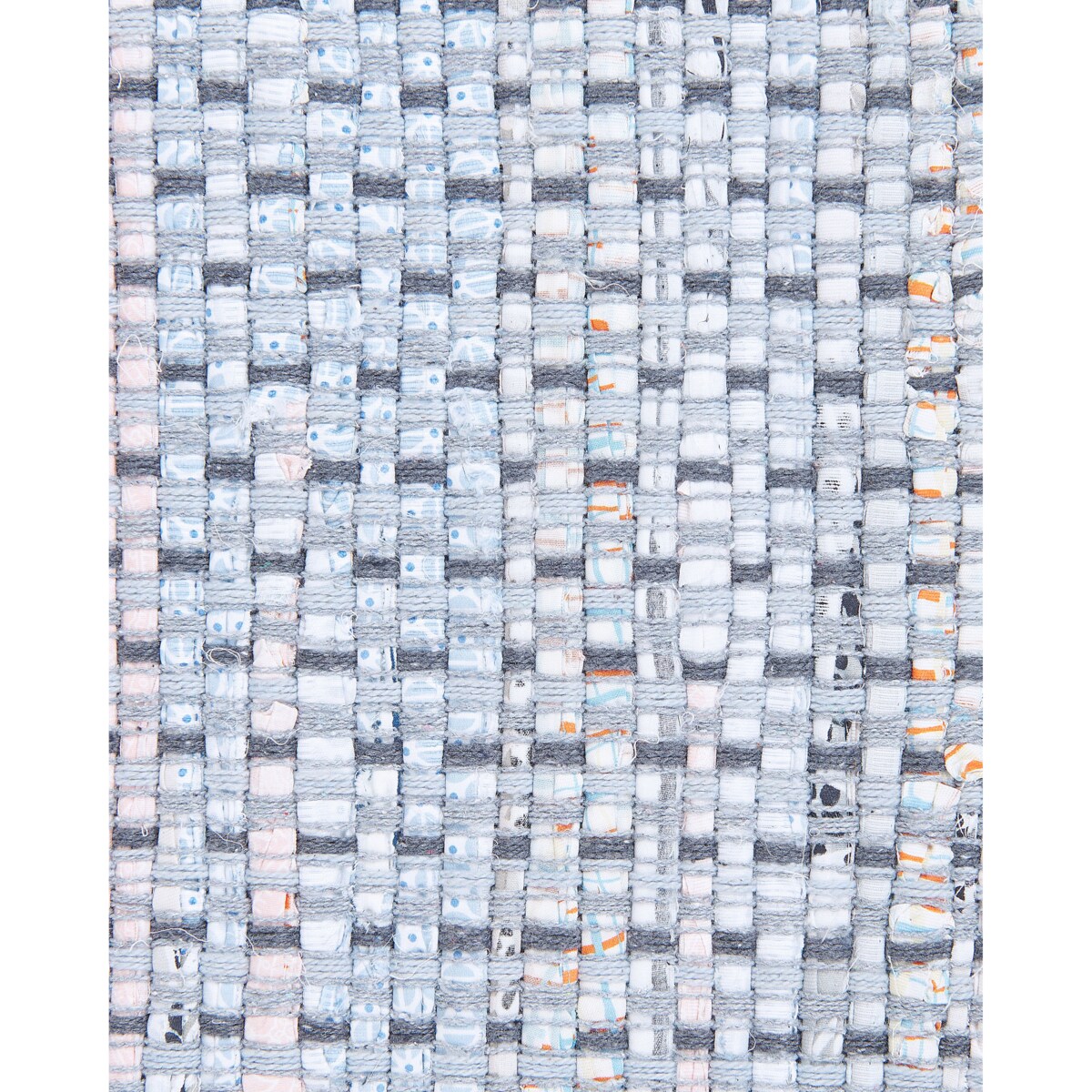 Dywan BESNI Szary 80 x 150 cm Bawełna