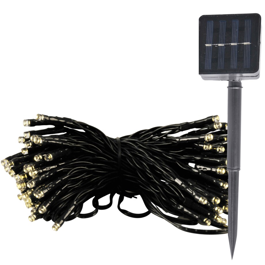 Zewnętrzne lampki choinkowe łańcuch 100 LED ciepła, 11.9 m, POLUX