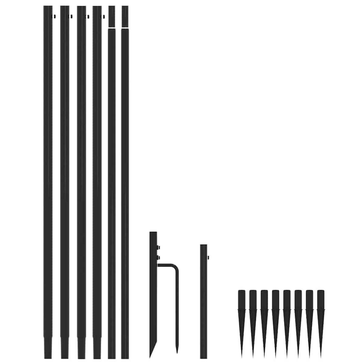 vidaXL Choinka LED do wewnątrz i na zewnątrz 800diod LED Zimna biel 5m