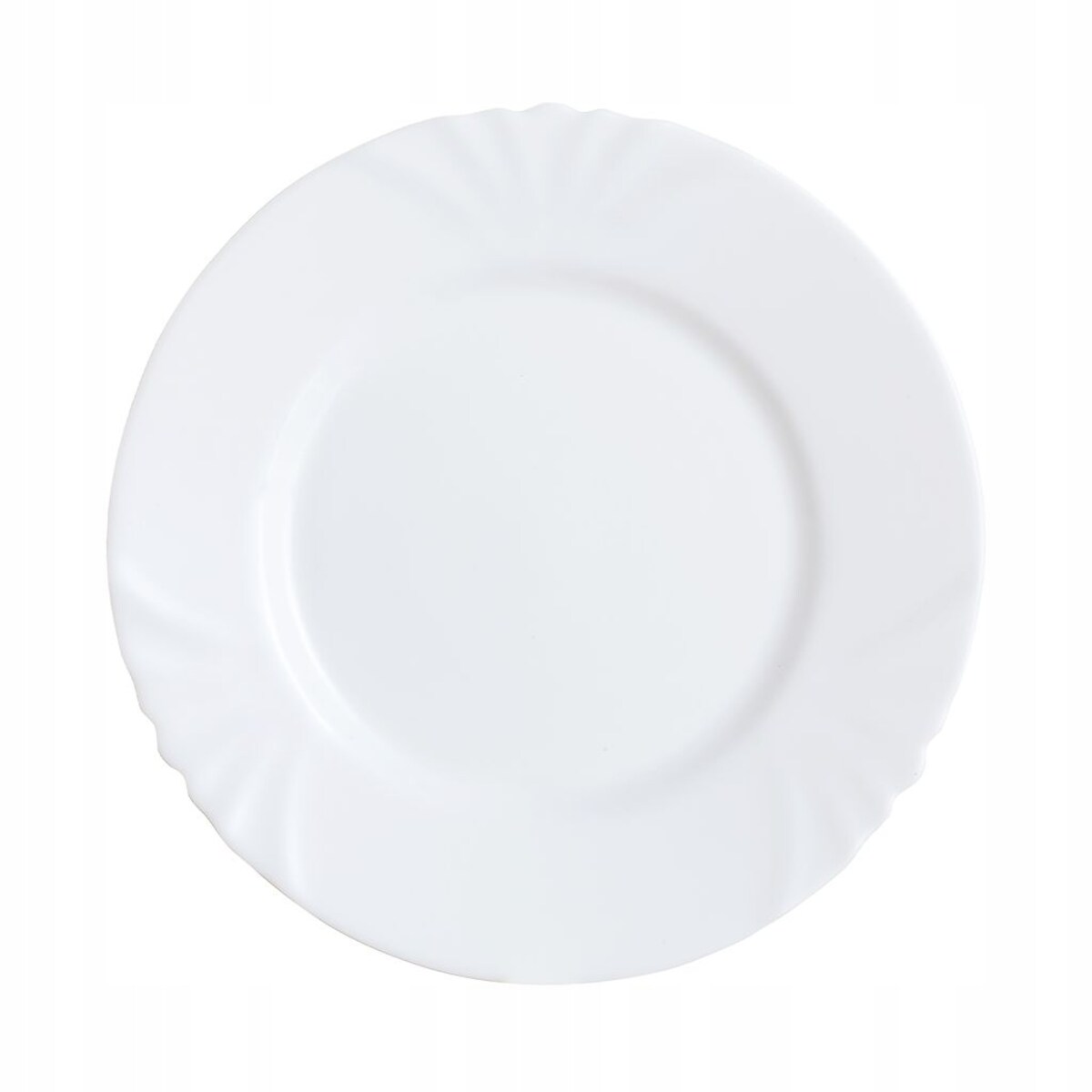 TALERZE DESEROWE CADIX LUMINARC 6x 19 cm BIAŁE na ciasto desery komunia