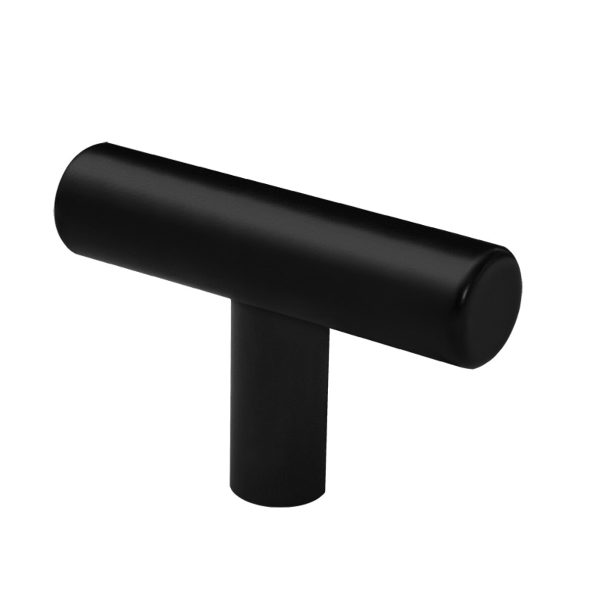 Gałka meblowa czarna klasyczna podłużna uchwyt meblowy loft