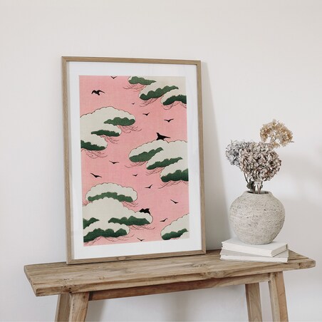 Plakat Różowe Niebo 30x40cm