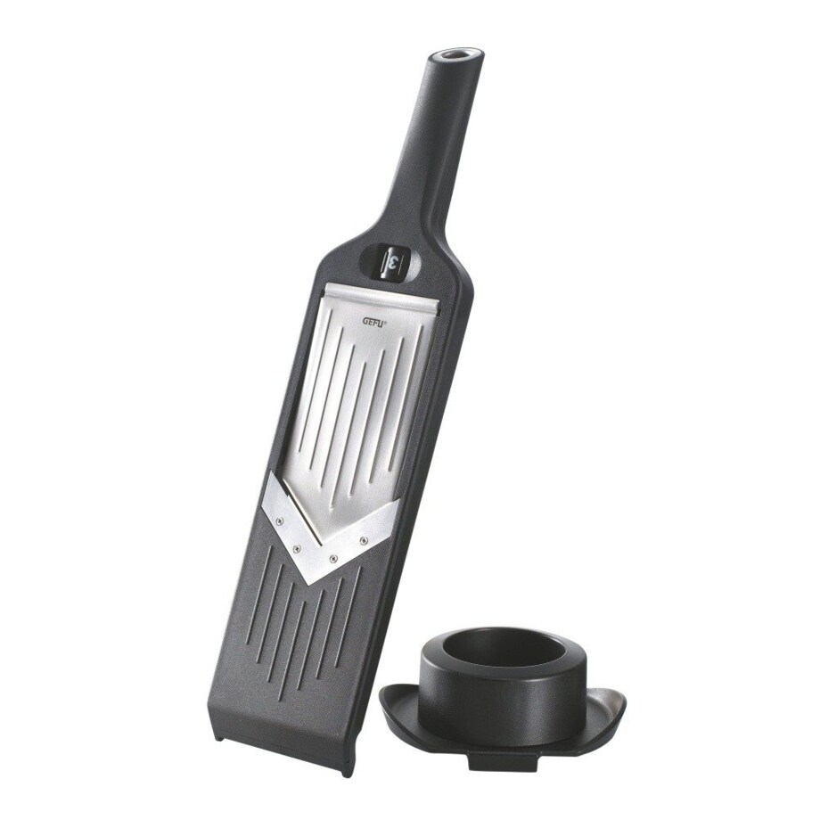 Krajalnica do warzyw z uchwytem, stalowe ostrze z regulacją grubości