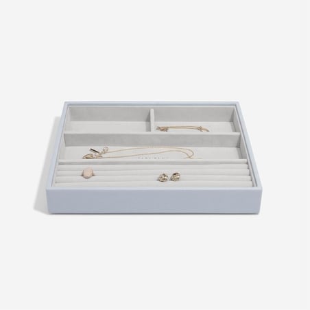 Szkatułka na biżuterię Stackers 4 komorowa classic lawendowa