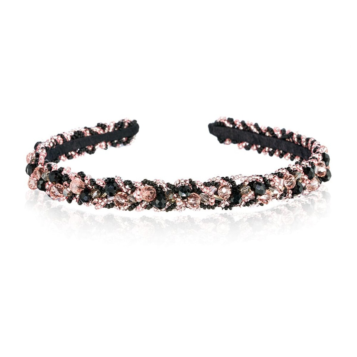 Claire Pink&Black - opaska