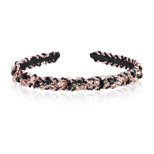 Claire Pink&Black - opaska