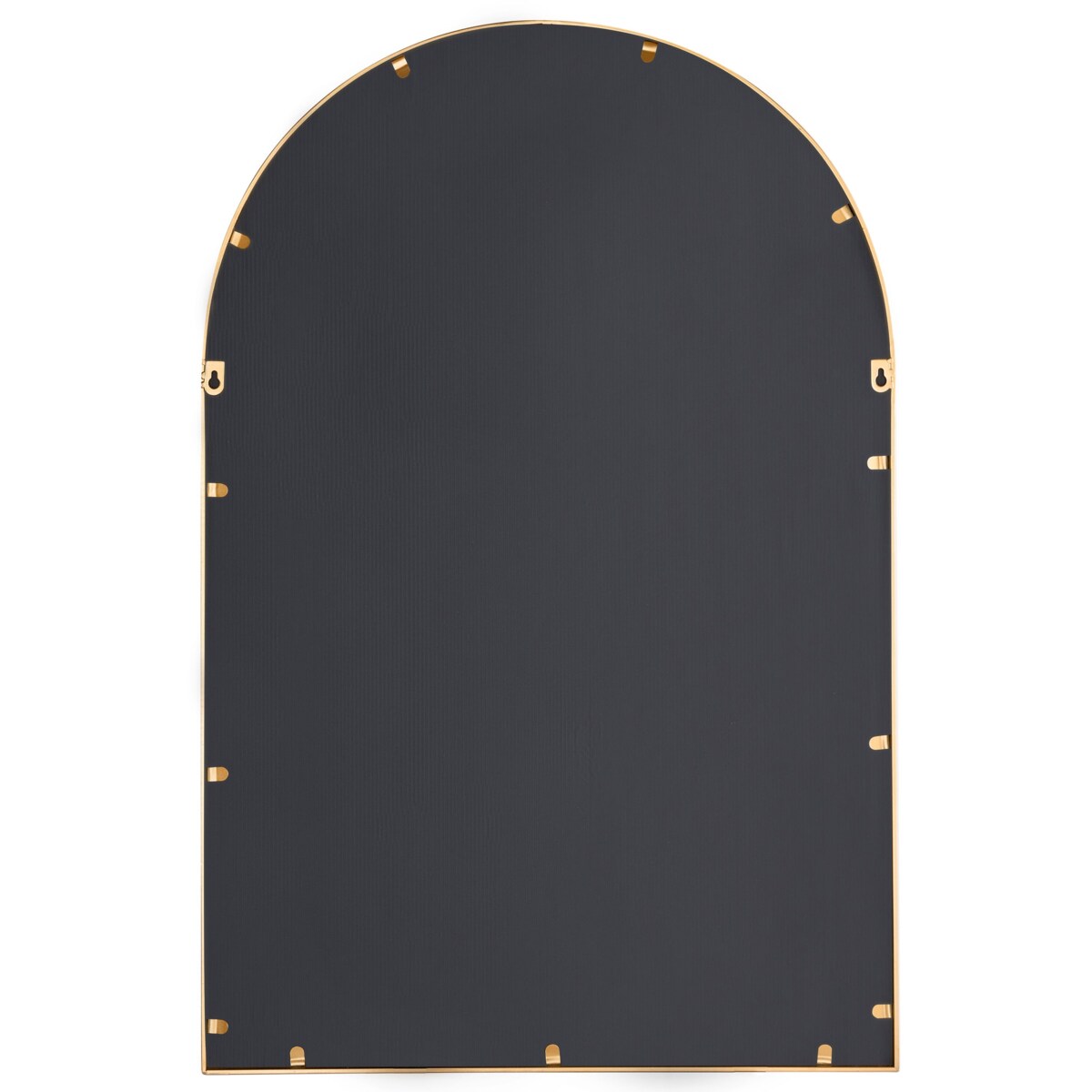 Lustro ścienne THULAY 65 cm 99 cm Złoty