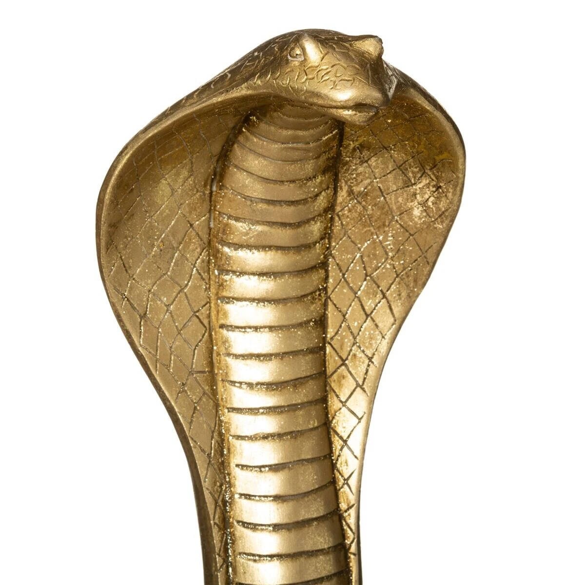 Dekoracyjna figurka z polyresinu COBRA, 36 cm