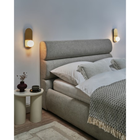 Zestaw 2 lamp ściennych LEISI Złoty